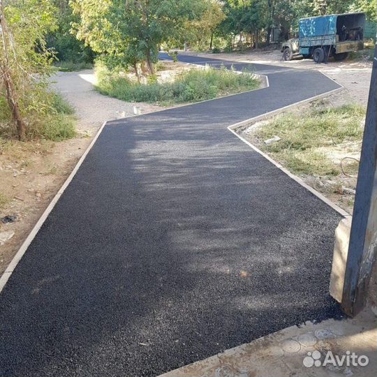 Асфальтобетон, брусчатка