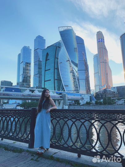 Джинсовый сарафан