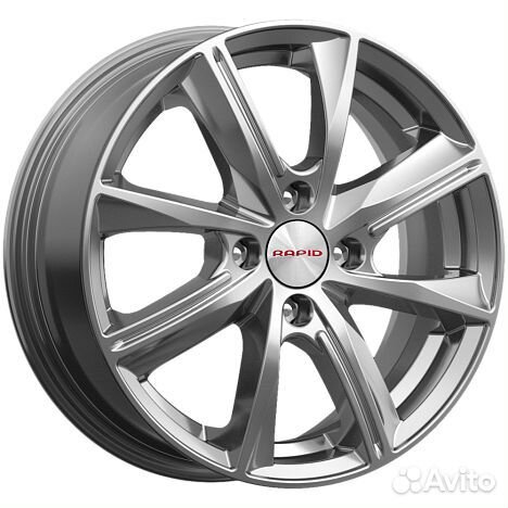 Кик Арнар (кс890) 6,0x15 4/100 ET35 d-67,1 дарк платинум (Арт.77156)