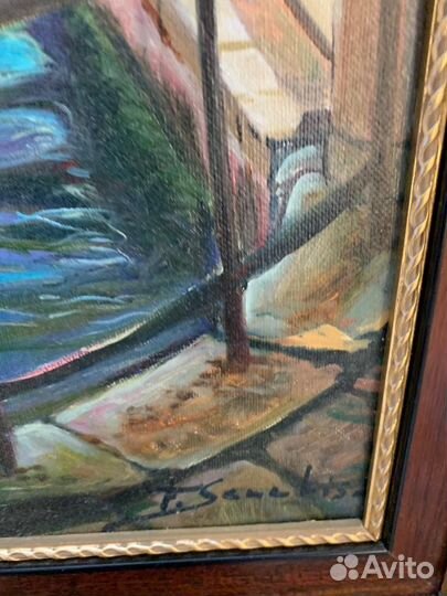 Картина маслом на холсте Испания