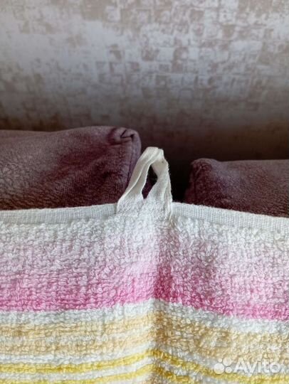 Махровое банное полотенце СССР