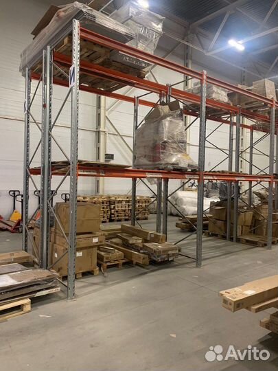 Стеллажи металлические для склада бу горторснаб