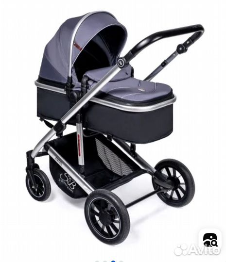Коляска-трансформер 3в1 Sweet Baby Amare Grey