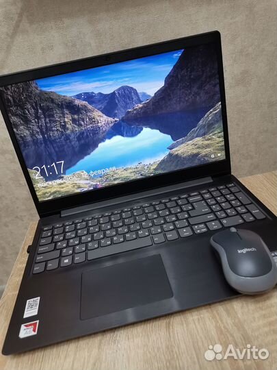 Ноутбук Lenovo Ideapad S145-15AST чёрный