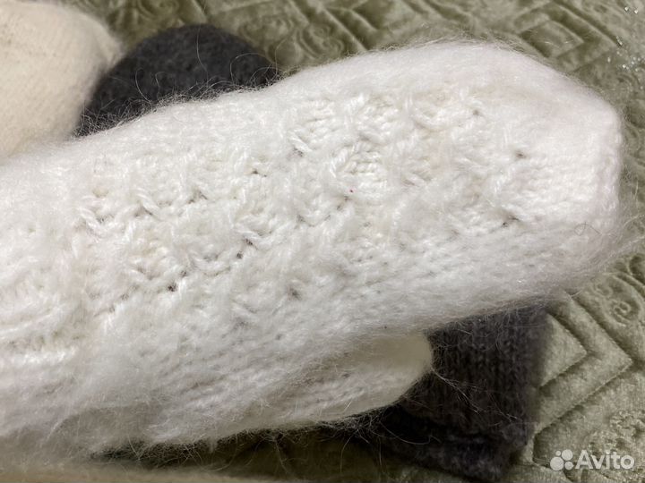 Варежки пуховые козий пух