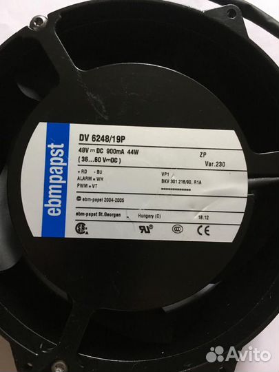 Вентилятор enmpapst DB6248/19P