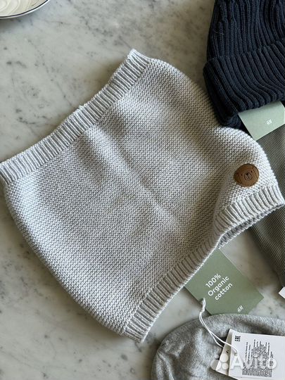 Шарф детский хомут H&M, шапка H&M детская