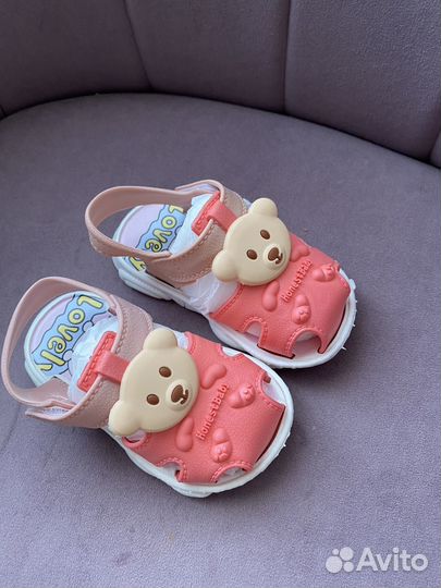 Сандали детские резиновые