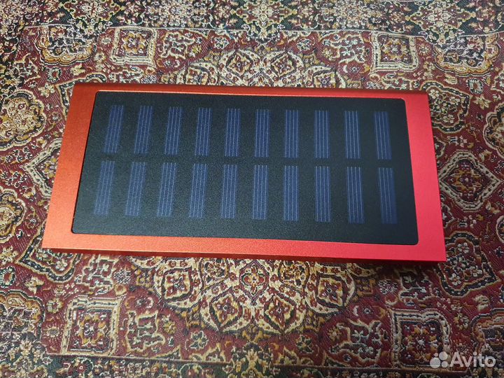 Power Bank с солнечной батареей 20 мАч