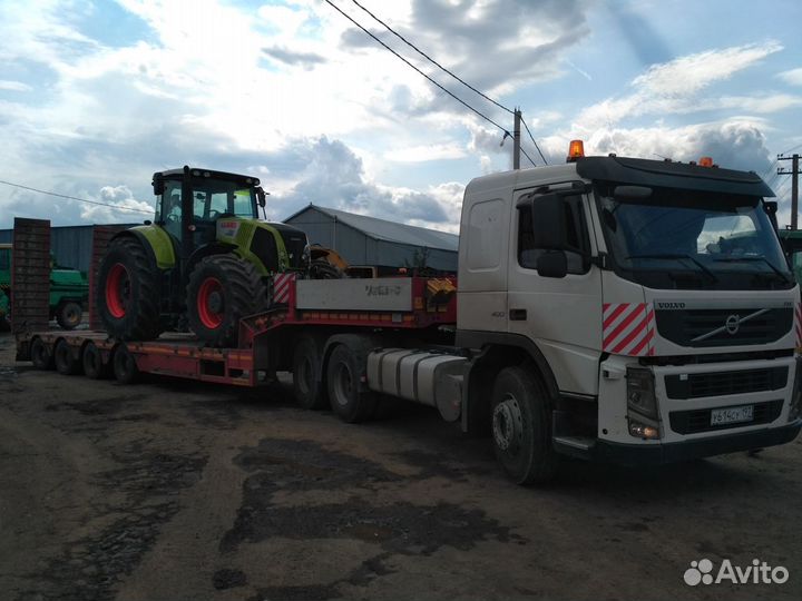 Перевозка негабаритных грузов тралом