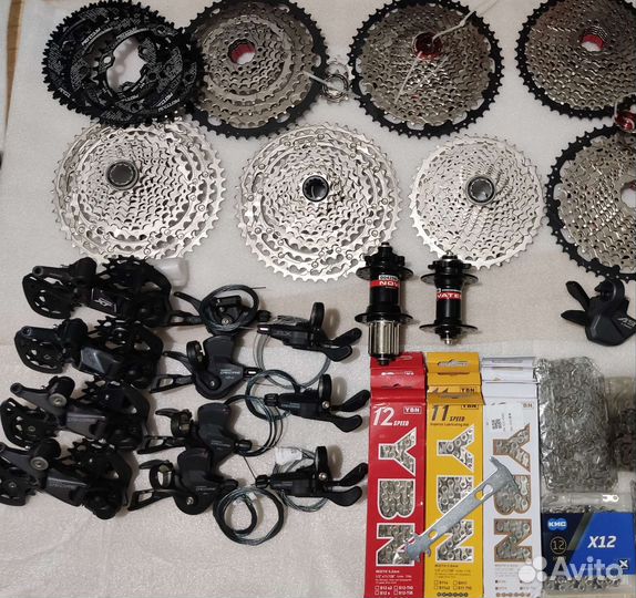 Shimano Deore SLX XT групсет 10/11/12s установка