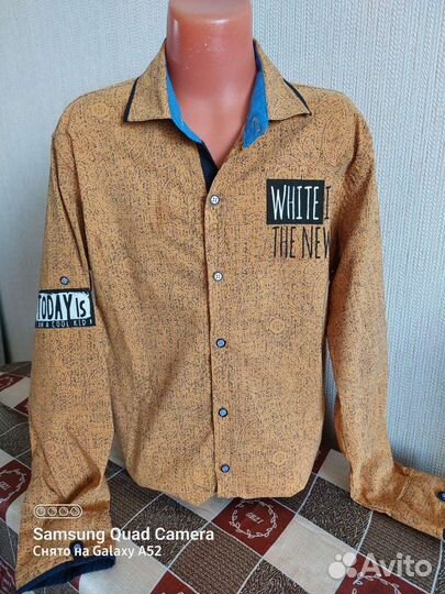 Рубашки на мальчика б/у рост 140-164