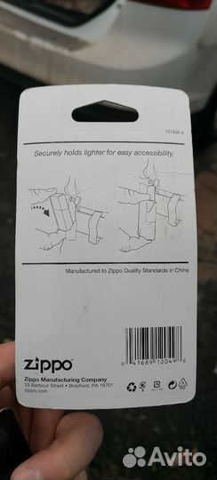 Крепление на пояс Zippo Z-clip