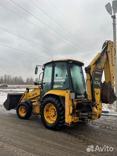 Экскаватор-погрузчик Komatsu WB93R-5, 2007