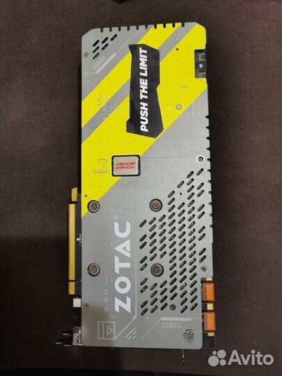 Видеокарта Zotac gtx 1080 amp extreme 8 gb