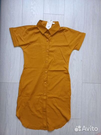 Платье рубашка 42-44