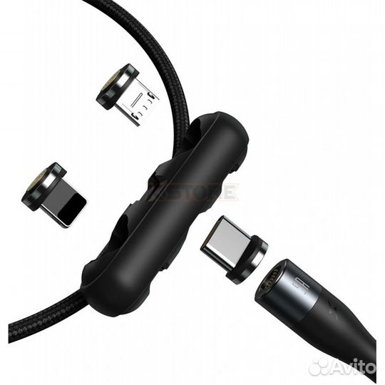 Кабель USB baseus Zinc Magnetic Safe, USB - Micro