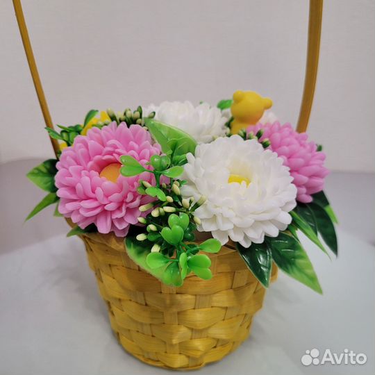 Букет из мыла на 8 марта