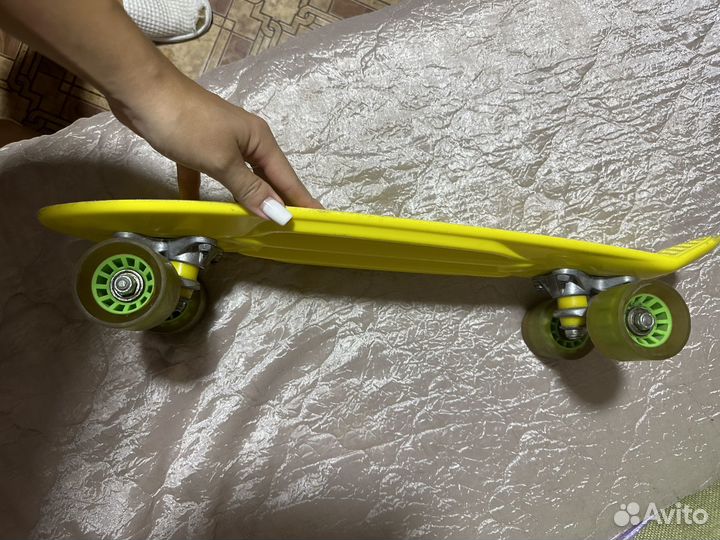 Пенни борд скейтборд целый все работает