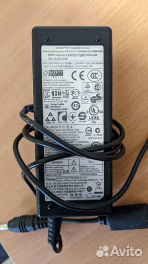Зарядное для ноутбука samsung CPA09-004A 19v 3.16A