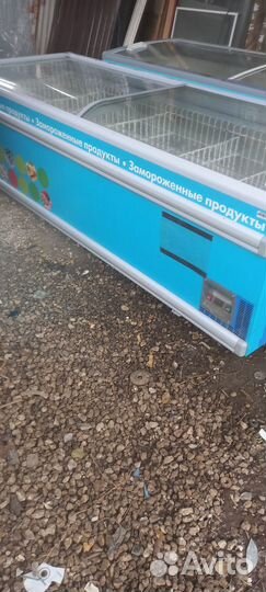 Морозильный ларь со стеклом бу