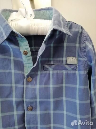 Рубашка для мальчика 110 р-р