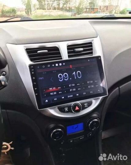 Магнитола Hyundai Solaris на Android