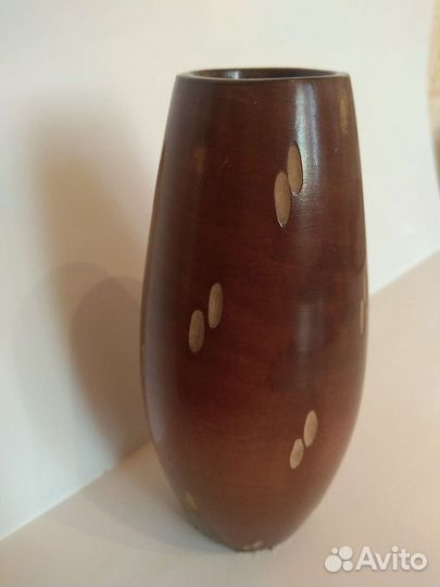 Деревянная вазочка(карандашница)