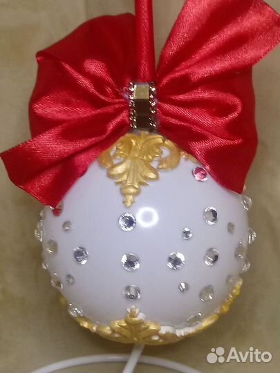 Елочные игрушки ручной работы