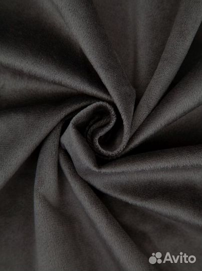 Шторы бархат комплект 2 шт. 150x270 графит новые