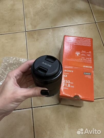 Обьектив Sony SEL 50 F1.8 OSS