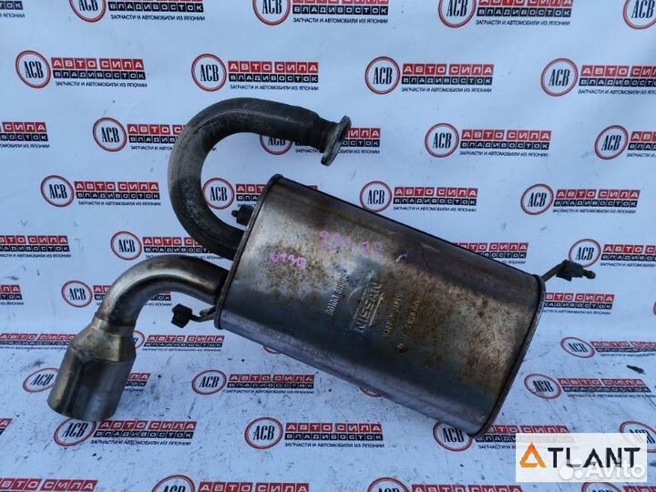 Глушитель nissan X-trail