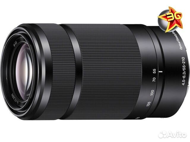 Объектив Sony 55-210mm f/4.5-6.3 E SEL-55210 Black