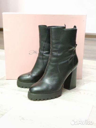 Зимние ботильоны Эконика