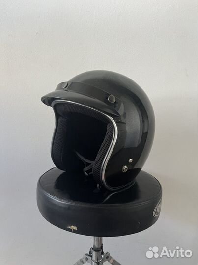 Мотошлем открытый ретро