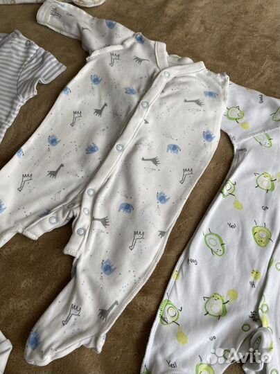 Одежда для новорожденных пакетом на мальчика