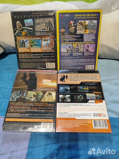 Компьютерные игры Valve в DVD Box