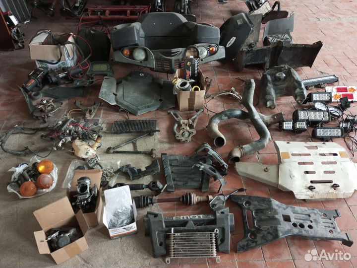 Разбор квадроцыкла