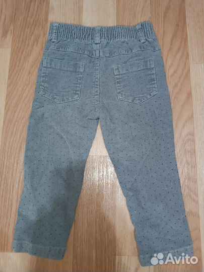 Летние брюки для девочки 80