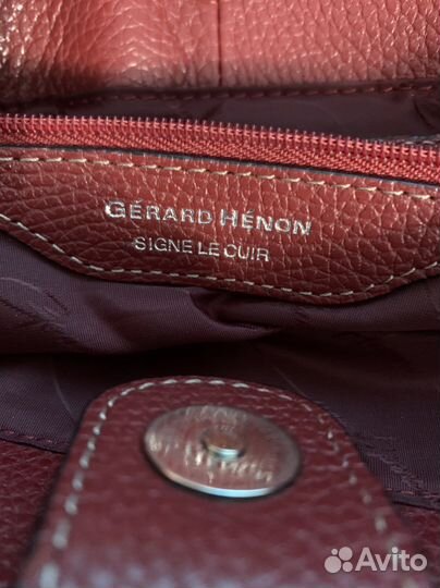 Сумка кожаная Gerard Henon