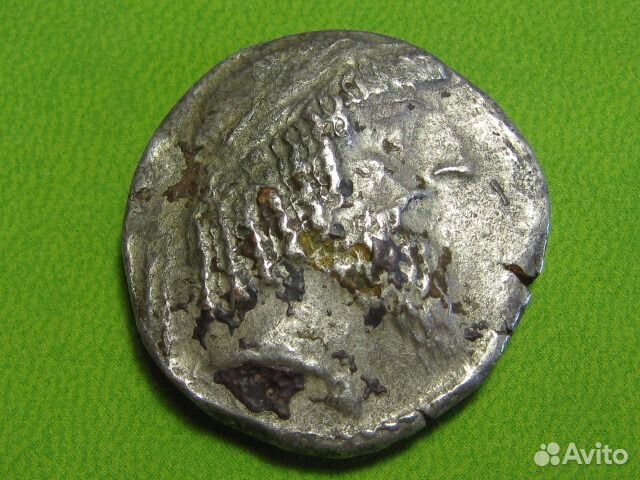 Монета тетрадрахма Charakene Серебро