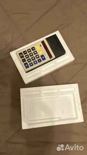 Калькулятор СССР elorg-801 1977 года