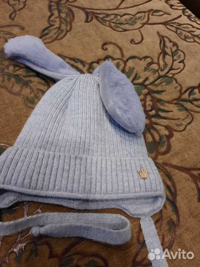 Шапка зимняя,новая для девочки 46 48