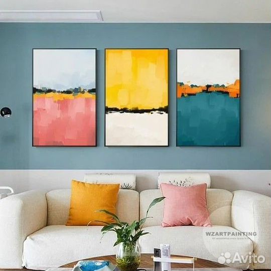 Интерьерные картины на заказ