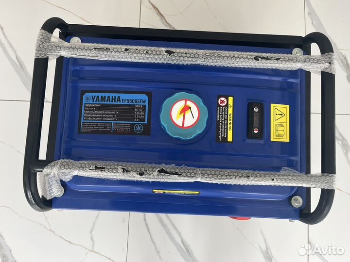Генератор бензиновый Yamaha ef 5500 efw 5.8кв