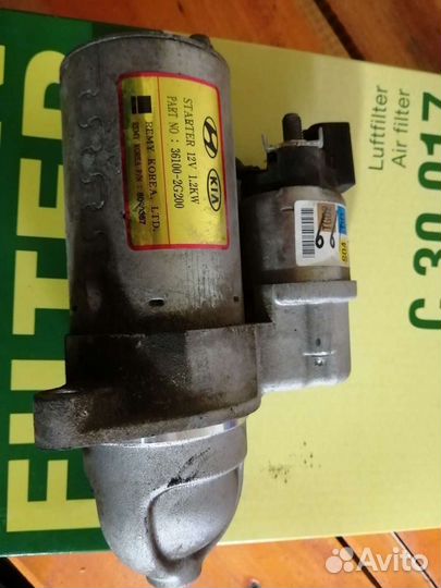 Стартер hyundai Santa Fe 3 поколение