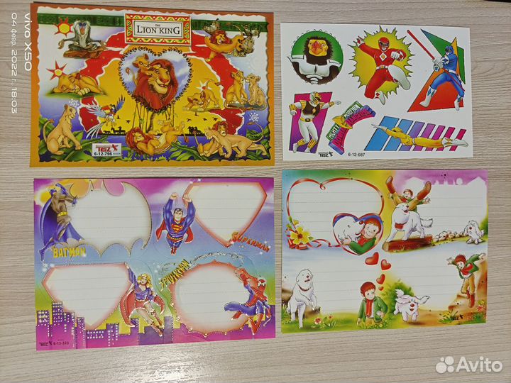 Наклейки, стикеры для записи