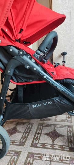 Коляска valco baby snap duo для двойни/погодок