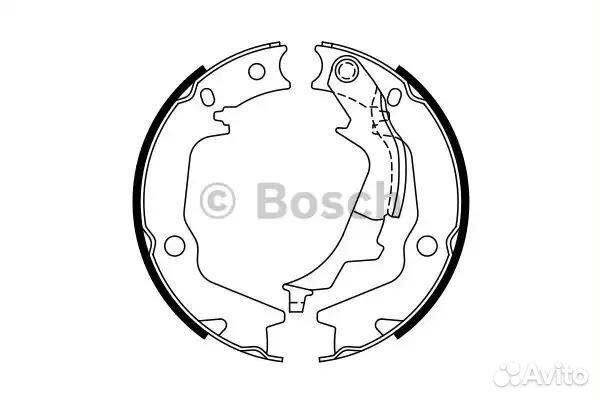 0986487768 Колодки ст.тормоза hyundai getz 03-06