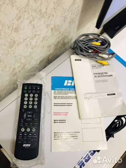 DVD-плеер BBK с дисками